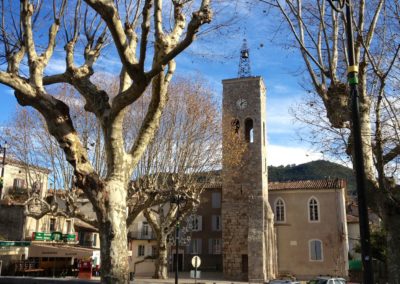 Saint Jean du Gard - Centre village - La tour de l'horloge