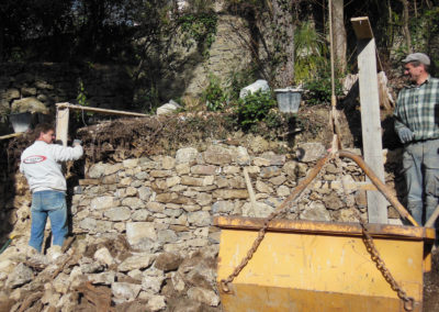 Construction de murs et murets en Cévennes