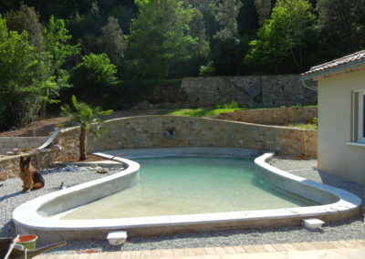 Piscine et bassin de baignade en Cévennes